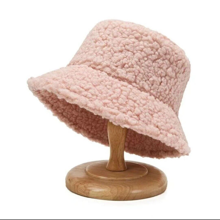 CozySheep Hatt - Varm Teddy Bucket for Vinterdager Skanto