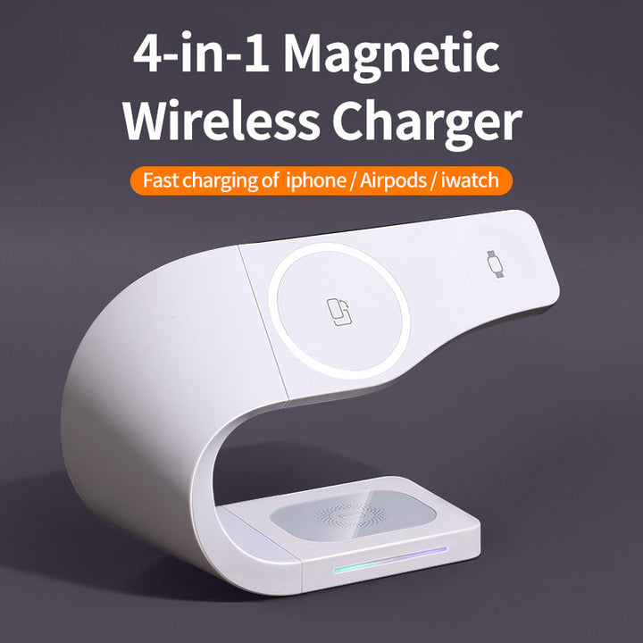 Skanto | Hurtigladende kompakt iPhone magnetisk ladestasjon