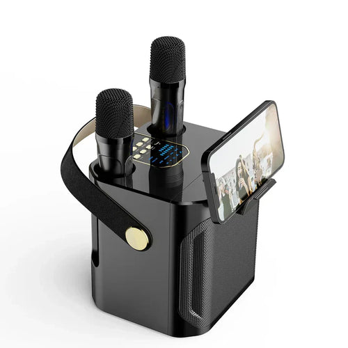 SoundJoy Karaoke Høyttaler – Bærbar Bluetooth Boombox med 360 Surround | Skanto