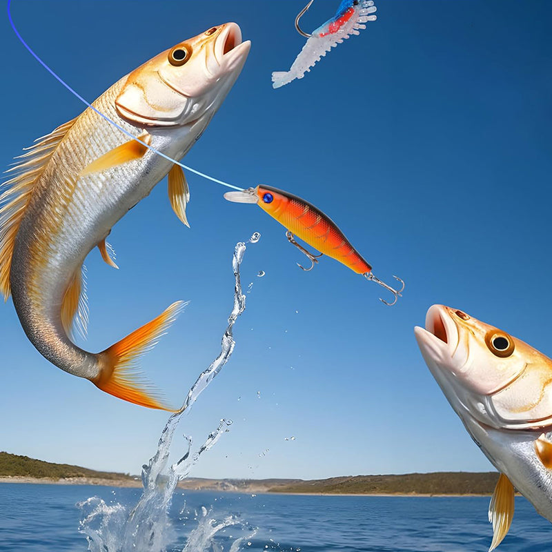 Skanto | 24 Dager Jule Nedtelling Fiskestang Sett