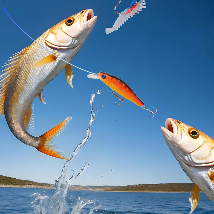 Skanto | 24 Dager Jule Nedtelling Fiskestang Sett