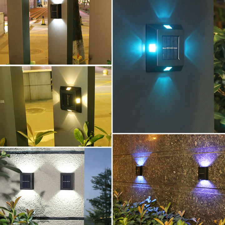 Solarvegglampe for utendørs bruk | Skanto
