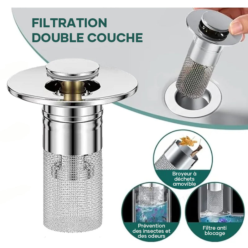 Stainless steel floor drain filter | Skanto
