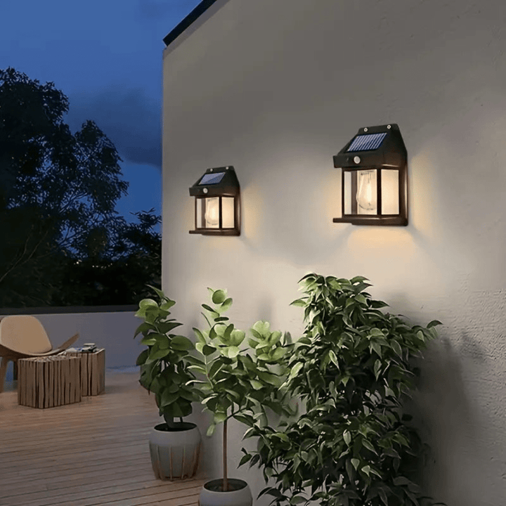 Skanto | Moderne og vanntett solcellelampe for hagen og terrassen