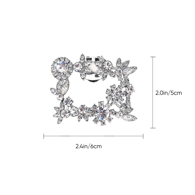 Skanto | Detachable Rhinestone Hæler med Spenne