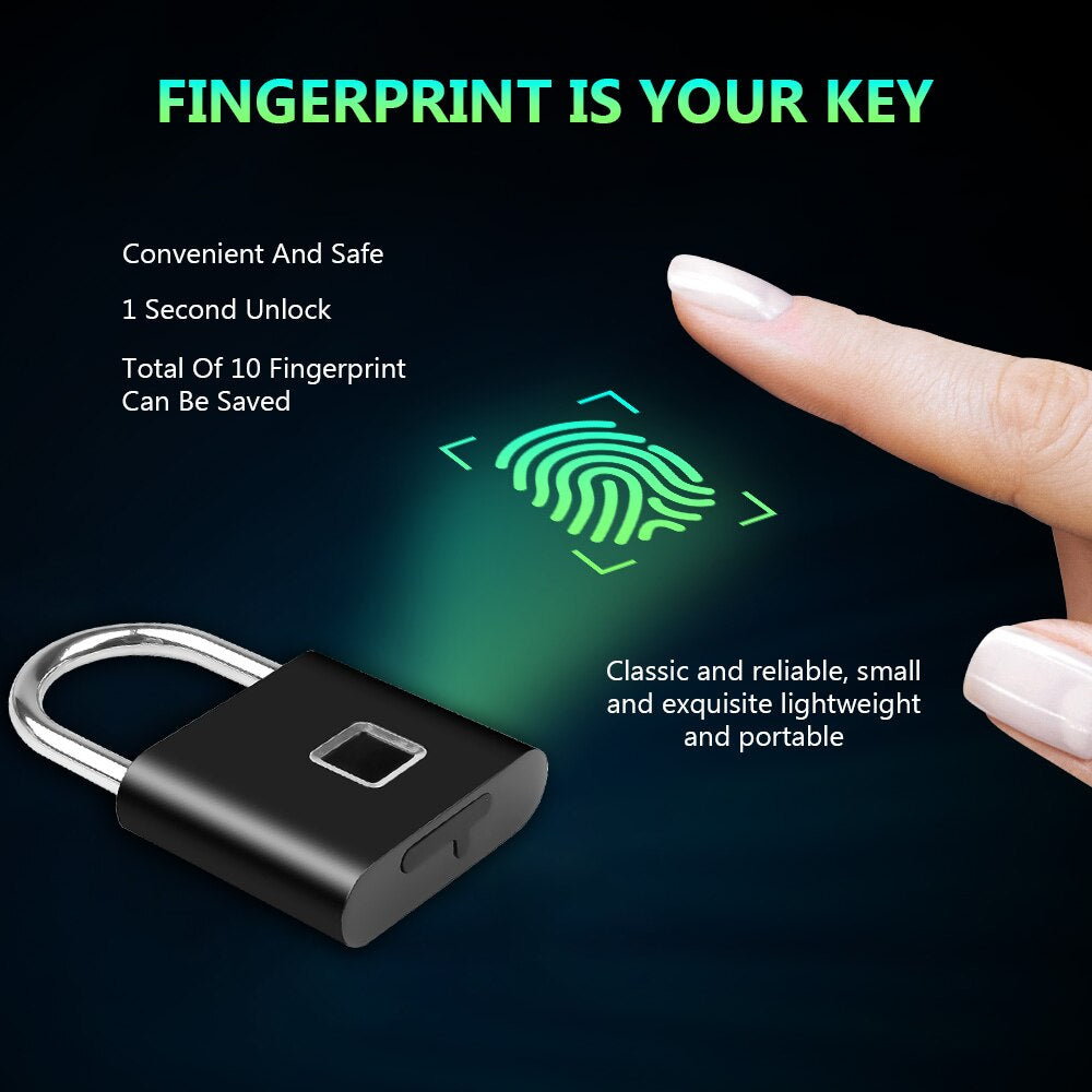 Fingerprint Keyless RechargeaSkantoe Door Lock | Skanto