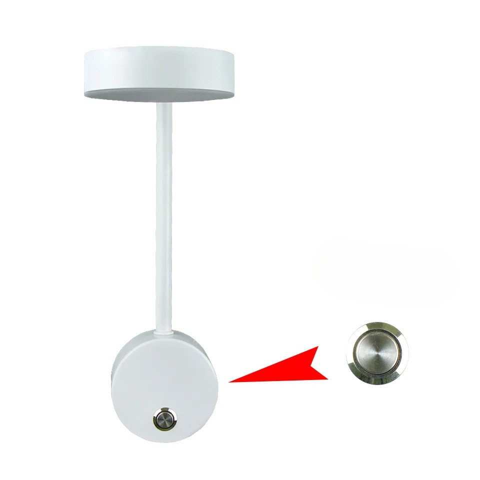 NordicGlow - Justerbar LED Vegglampe for Moderne Interiør Skanto