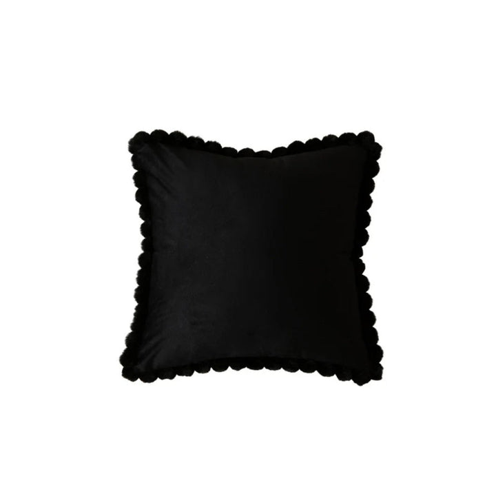 Skanto | Fløyel Pom-Pom Trim Putetrekk
