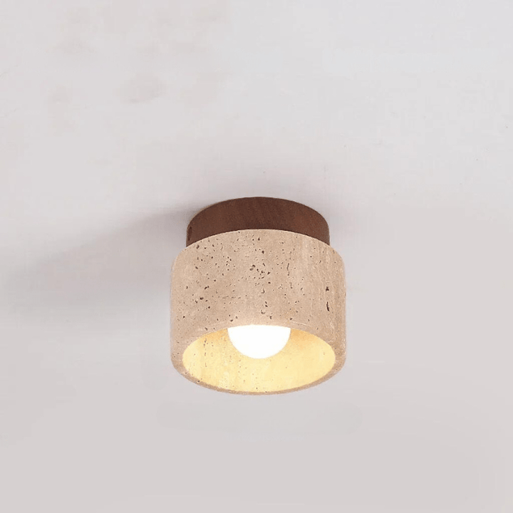 fra Travertin Refinert Eleganse Mild Lys Unik Design | Skanto