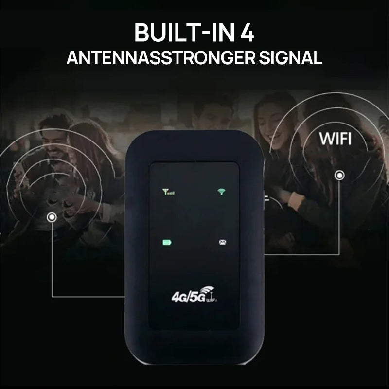 Trådløs bærbar WiFi | Skanto