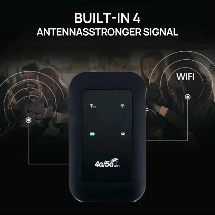 Trådløs bærbar WiFi | Skanto