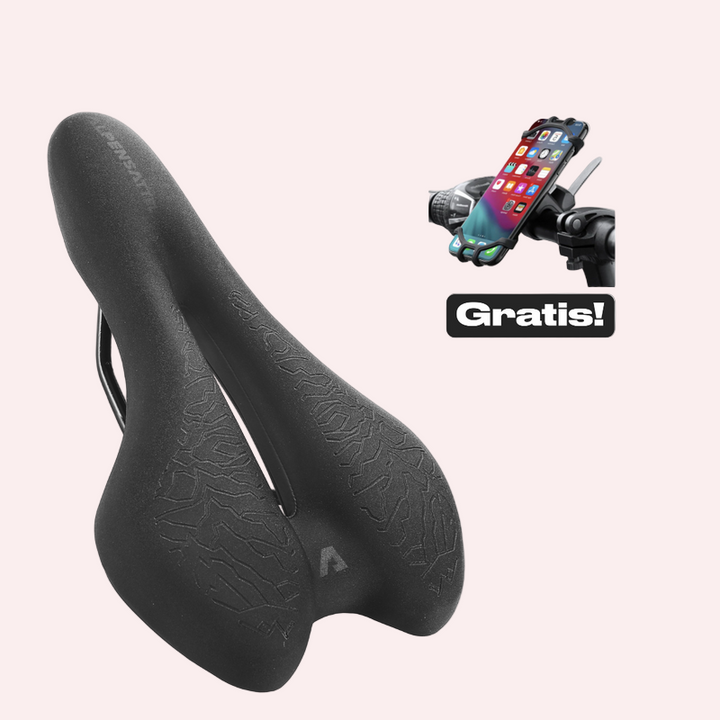 Ergonomisk sykkelsete | Ikke mer rygg- og rumpevondt | Skanto