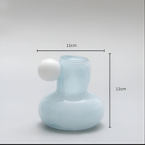 Skanto | Celestial Nordisk Glass Lysestake