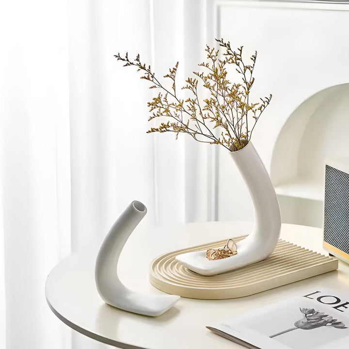 Skanto | Graceful Arch Keramikk Vase Sett