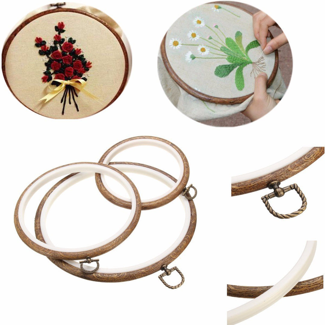 Skanto | 3 Deler Vintage Broderi Ringer