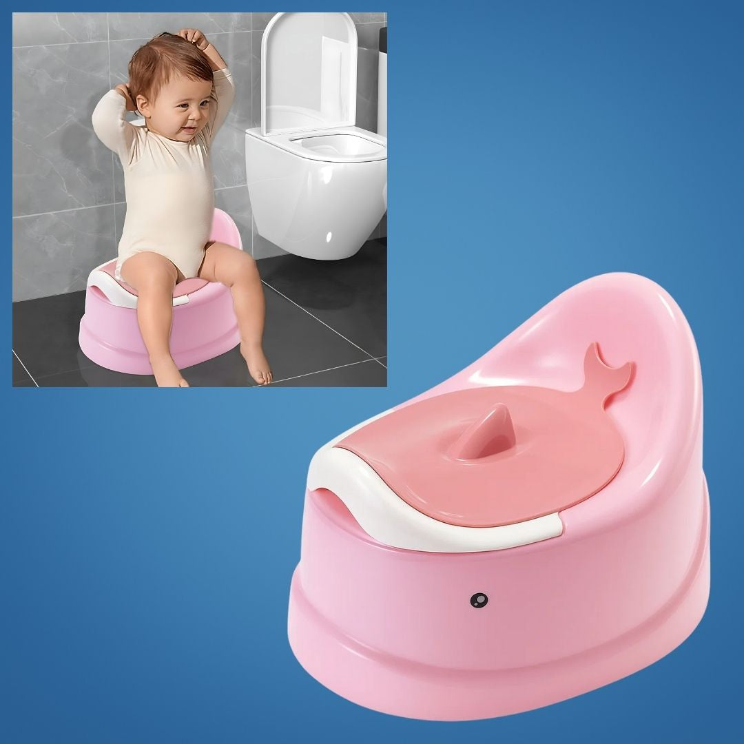 Slip Potty Stol – Barnesikkerhet – Avtagbar Enkel Rengjøring Skål – Ergonomisk Komfort – Stressfri Småbarn Toalettrening Hjelp Skanto