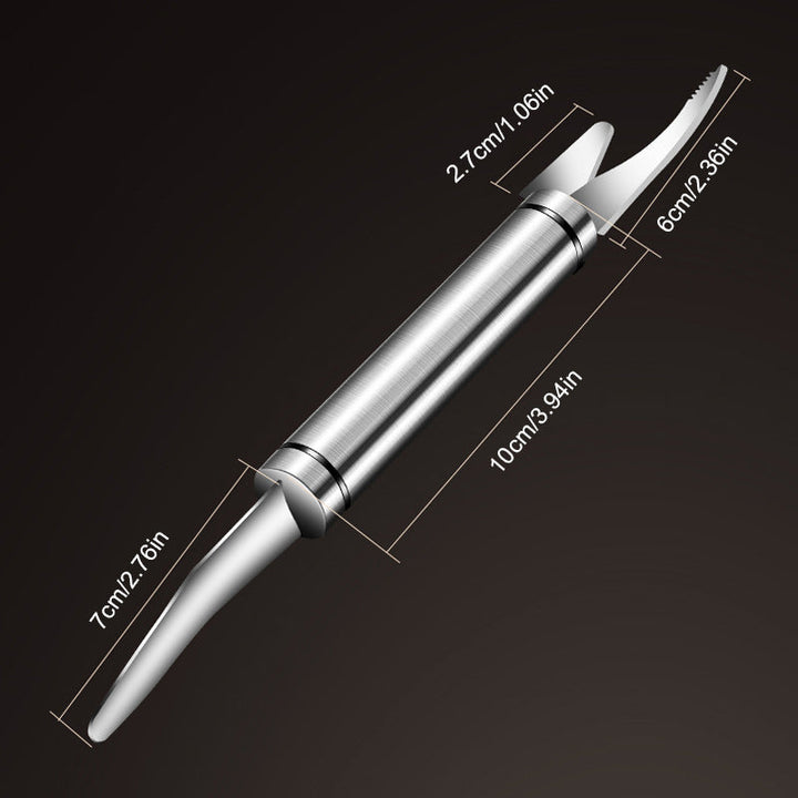 Skanto | 5 i 1 Multifunksjonell Reker Line Fish Maw Kniv