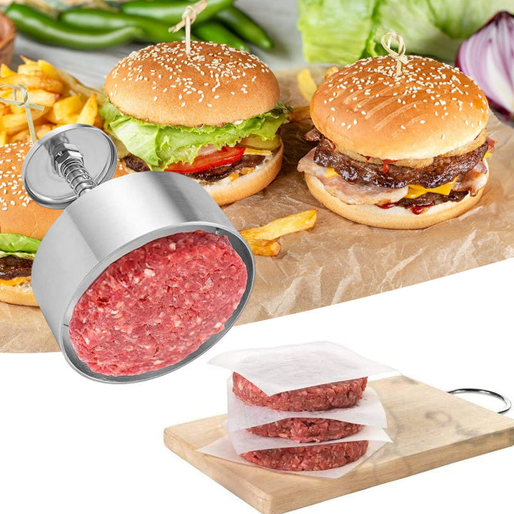 Skanto | Manuell Kjøttpresse for Hamburgerboller