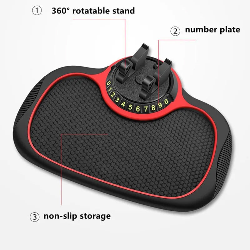 Skanto | Multifunksjonelle Bile Anti-Sklimatte Bilen Telefonholder