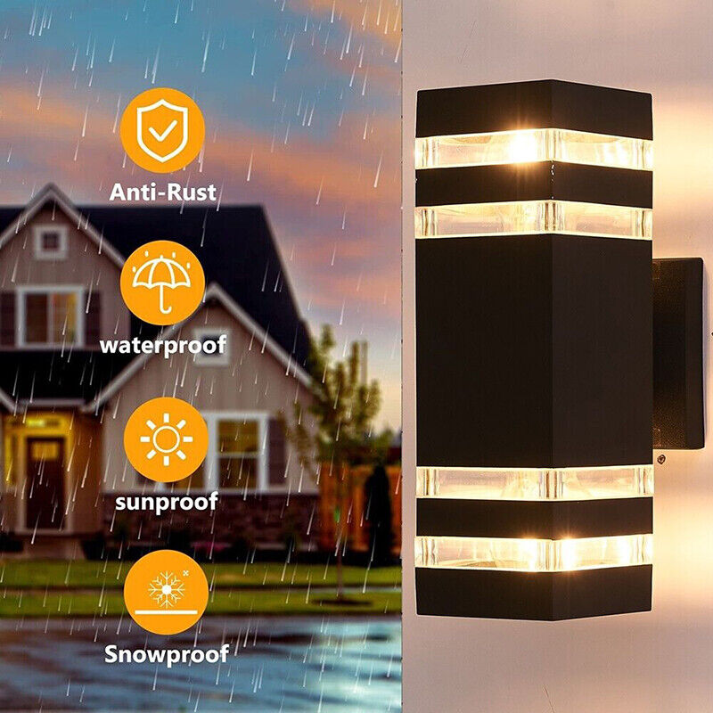 Skanto | Utendørs Moderne Vegglampe (sett med 2)