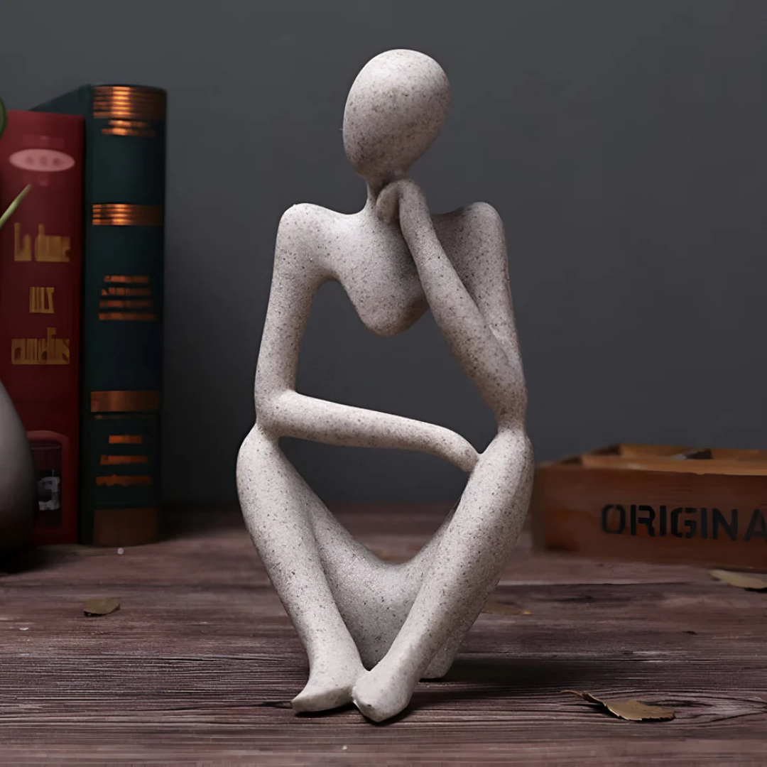 Skanto | Abstrakt Tenkende Menneskelig Figur