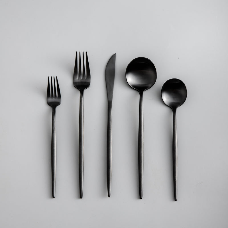 Skanto | Minimalistisk Rustfritt Stål Bestikk Elegant Enkelhet