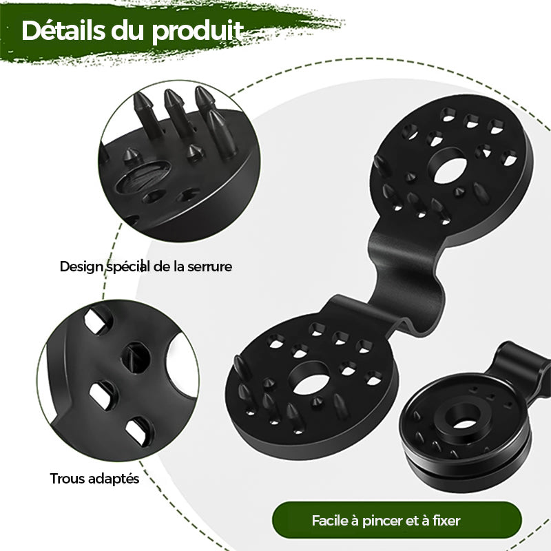 Plastikklemmer for skyggeklut | Skanto