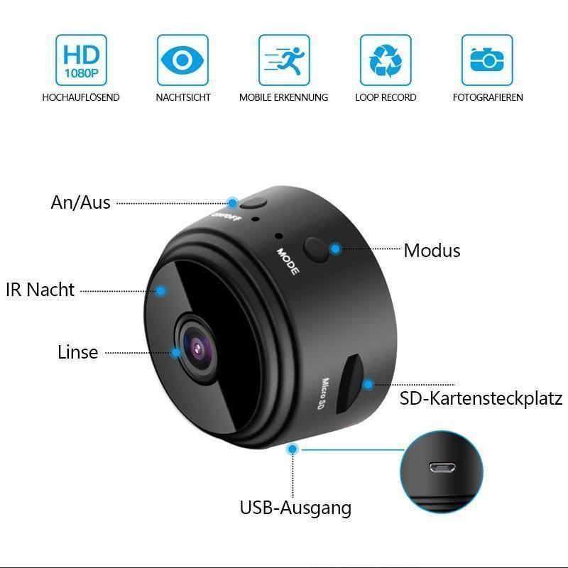 Skanto | 1080P Magnetisk Wifi-Minikamera