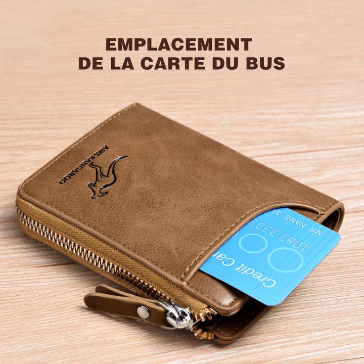 RFID-blokkerende lommebok for menn | Skanto