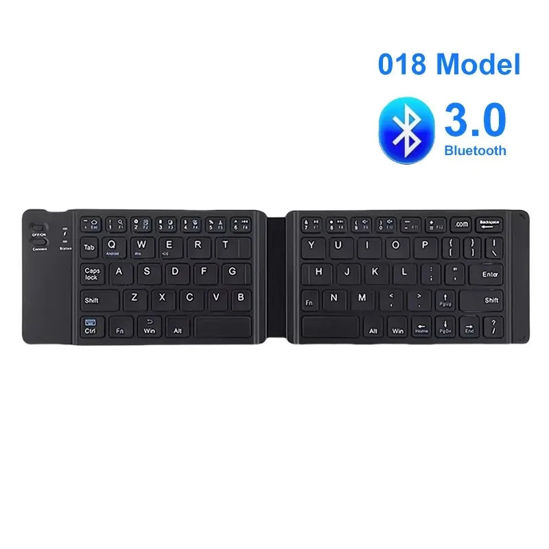 Skanto | Trådløst Bærbart Slim Smart Tri-Fold Bluetooth Tastatur