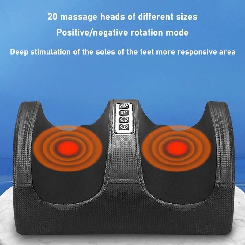 Skanto | Luksus Shiatsu fotmassager med varmefunksjon | 12 3D massasje baller & timer
