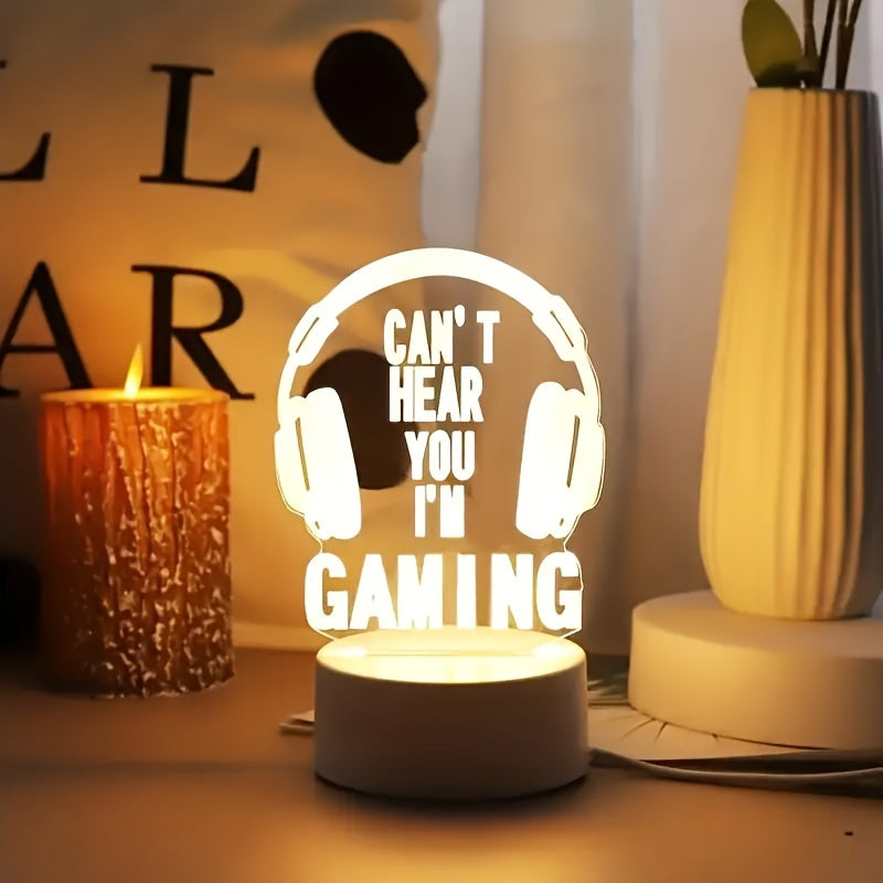 GameLamp - Kompakt LED Bordbelysning med USB Skanto