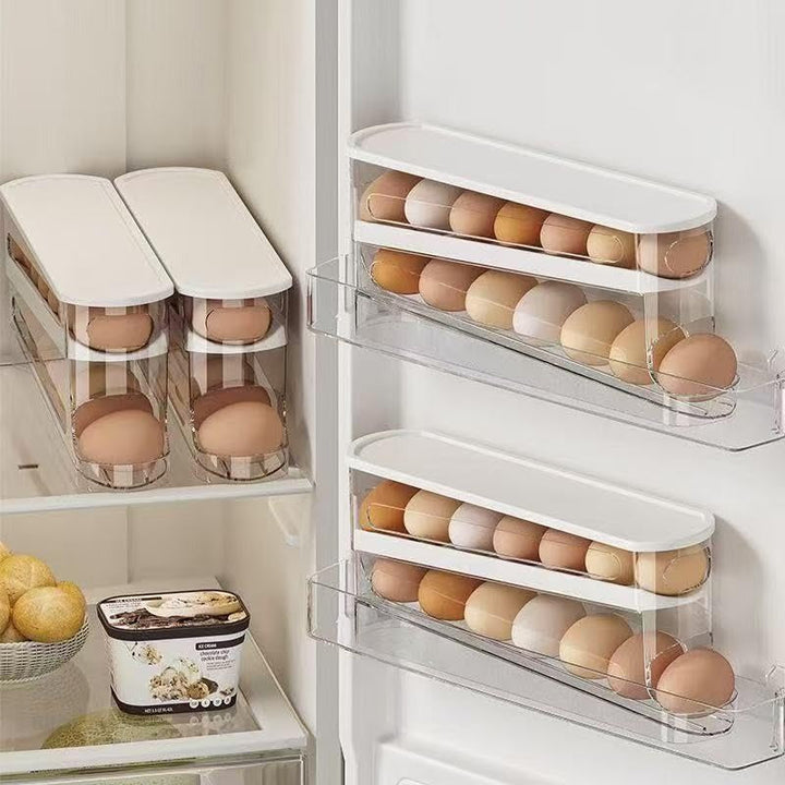 Skanto | Tyngdekraft-Drevet Egg Organisator