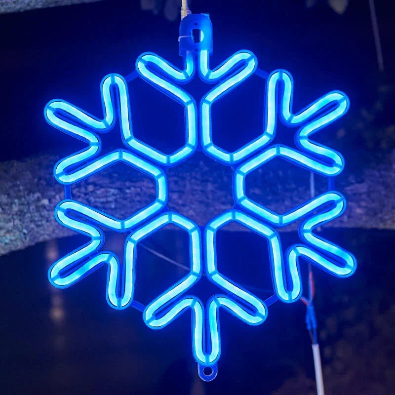 Skanto | Vanntett LED Snøfnugglys for Festlig Vinterdekorasjon