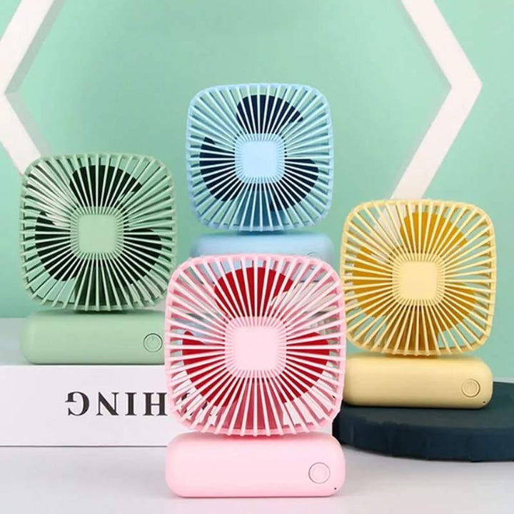 Bærbar USB oppladbar mini håndholdt vifte | Skanto