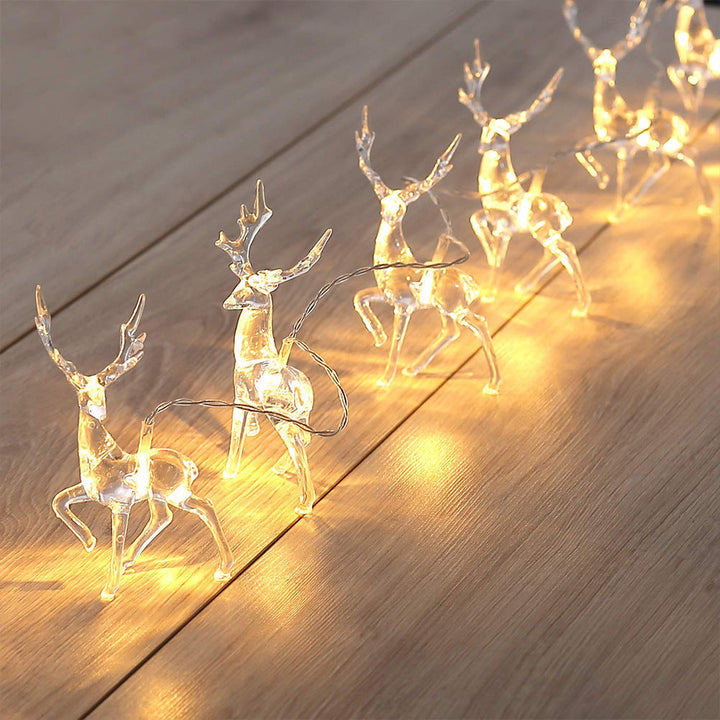 Skanto | ReindeerGlow - 1.5M LED jule reinsdyr lyskjetting for festlig stemning