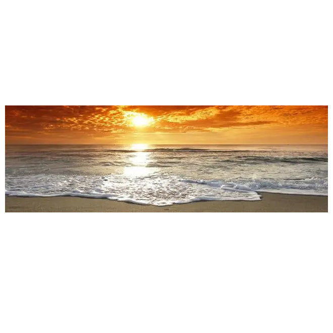 Mountain Lake Forest Wilderness Wall Art Large Format Canvas Prints Wide Landscape Above Sofa or Bed | Skanto