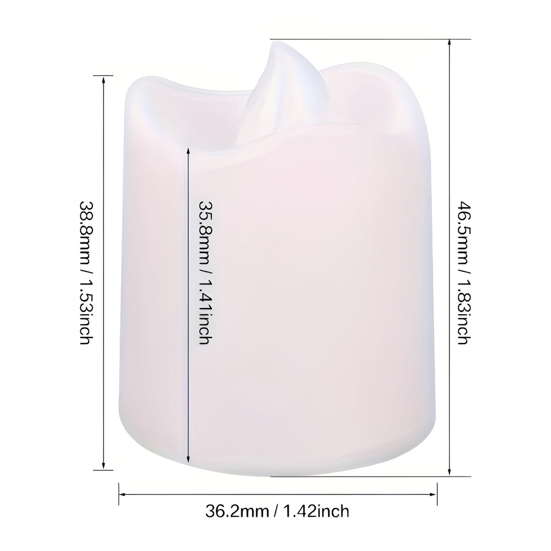 TwinkleLite Lys - Flameless Flammende Elektriske LED Lys | Skanto