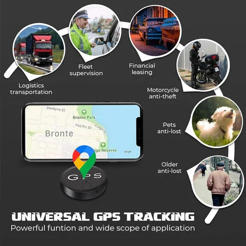 Skanto | Mini Magnetisk GPS Tracker for Enkel Lokaliseringsovervåking