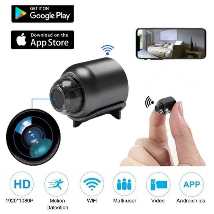 Skanto | Mini 5G Trådløs Wifi Kamera 1080P HD
