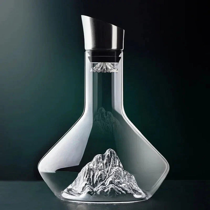 Premium Crystal Wine Pourer – 1500ml for Red & White Wines | Skanto