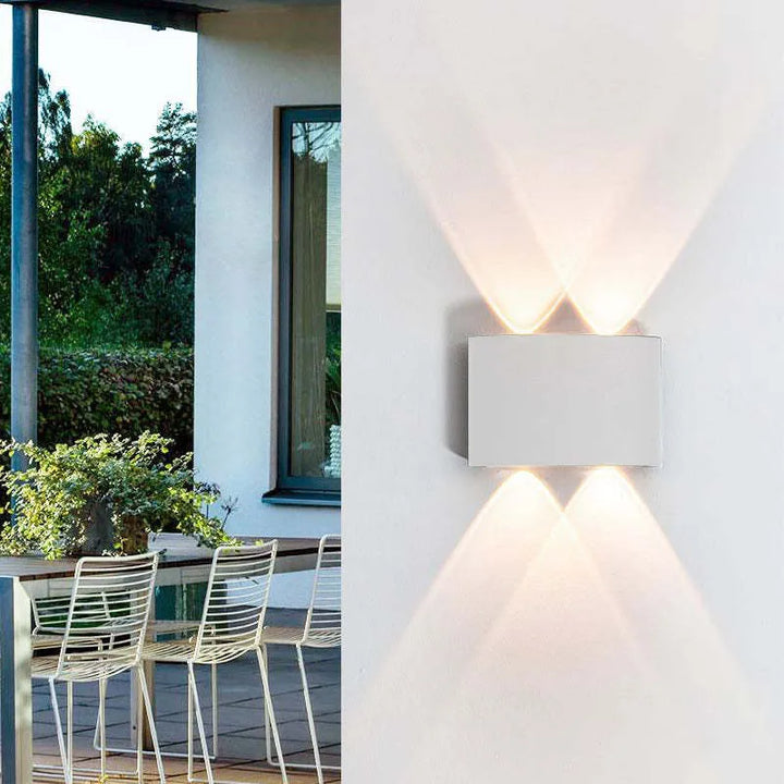 Skanto | Vegglampe Moderne Hvit LED Vanntett Lampe