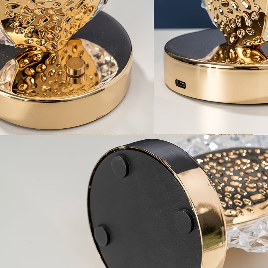 FeatherLamp - USB berøringsbordlampe med unikt fjærdesign Skanto