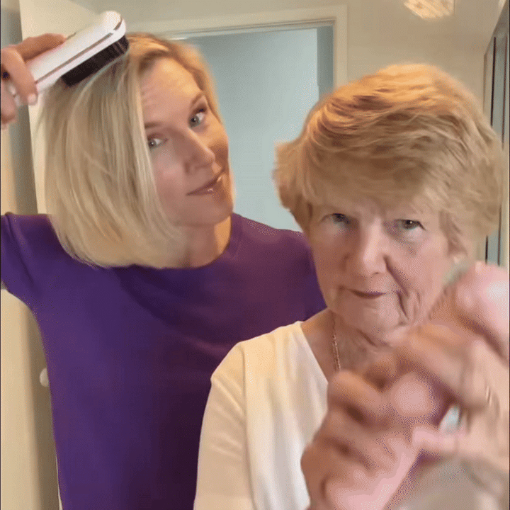 Termisk stylingbørste for kort hår og pannelugg | Skanto