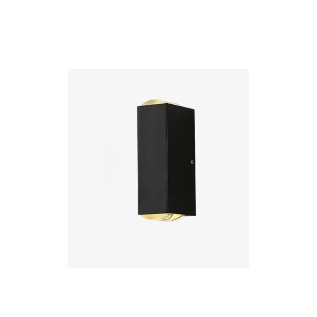 Moderne vanntette LED utendørsvegglampe | Rektangulær opp/ned aluminiumslampe
