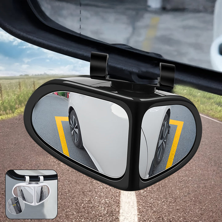 Skanto | SafeSight HD Blind Spot Mirrors – 360° Justerbare Bilspeil for Ekstra Synlighet