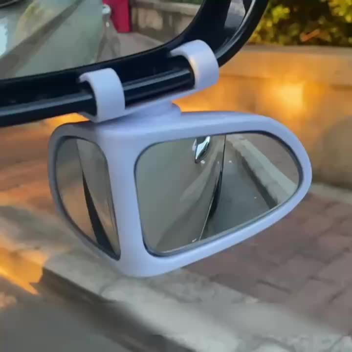Skanto | SafeSight HD Blind Spot Mirrors – 360° Justerbare Bilspeil for Ekstra Synlighet