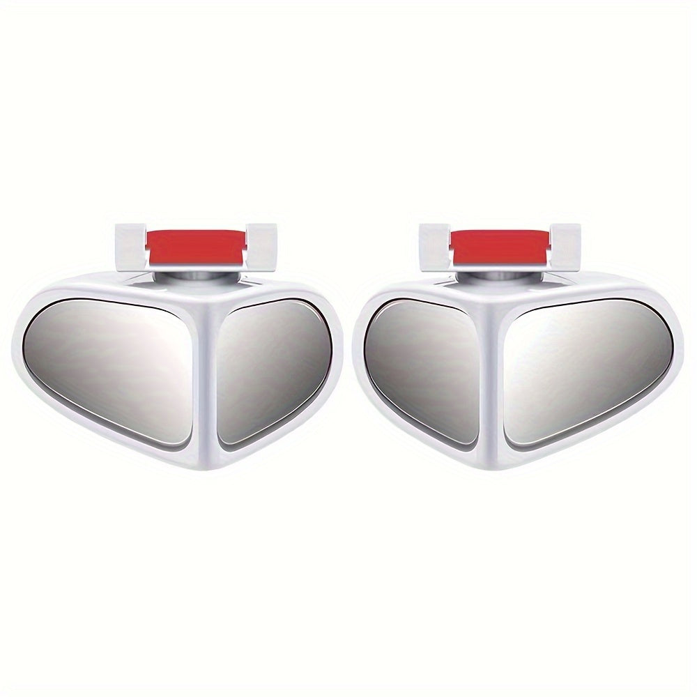 Skanto | SafeSight HD Blind Spot Mirrors – 360° Justerbare Bilspeil for Ekstra Synlighet