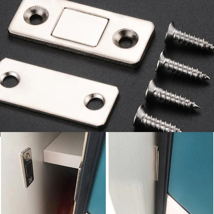 2stk Skjult Døråpner Magnetisk Skanto