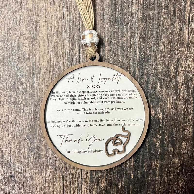 Skanto | Vennskaps Elefant Ornament